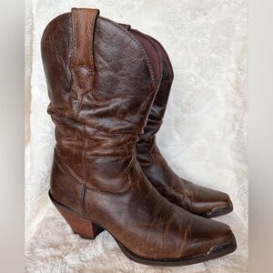 Durango Crush Women’s Sultry Brown Slouch Boot, Westin 10” |Square Toe | Sz: 6.5
